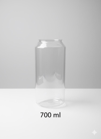 700ml fully transparent PET Cups (100% Recyclable) (Copy)