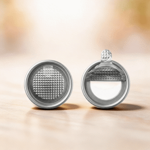 Easy Peel Aluminium Lids (100% Recyclable)
